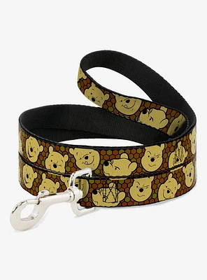 Disney Winnie The Pooh Expressions Honeycomb Dog Leash