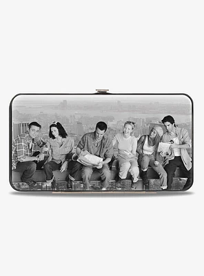Friends Lunch On A Skyscraper Hinge Wallet