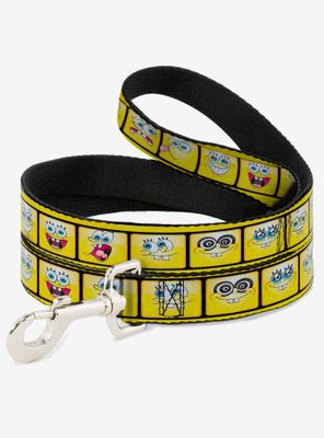 Spongebob Squarepants Expressions Filmstrip Dog Leash