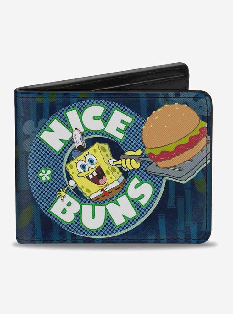 Spongebob Squarepants Nice Buns Bi-Fold Wallet