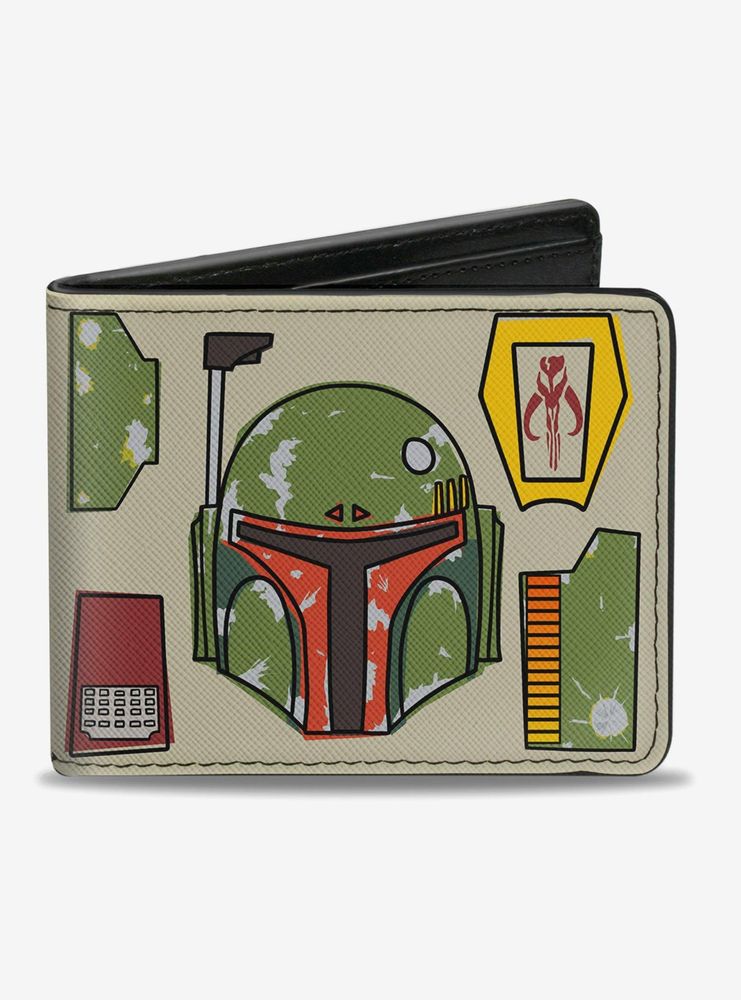 Star Wars Boba Fett Helmet Bi-Fold Wallet