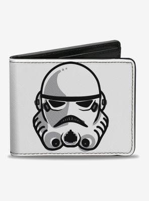 Star Wars Stormtrooper Face Parts Bi-Fold Wallet