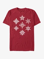 Marvel Avengers Power Snow Flakes T-Shirt