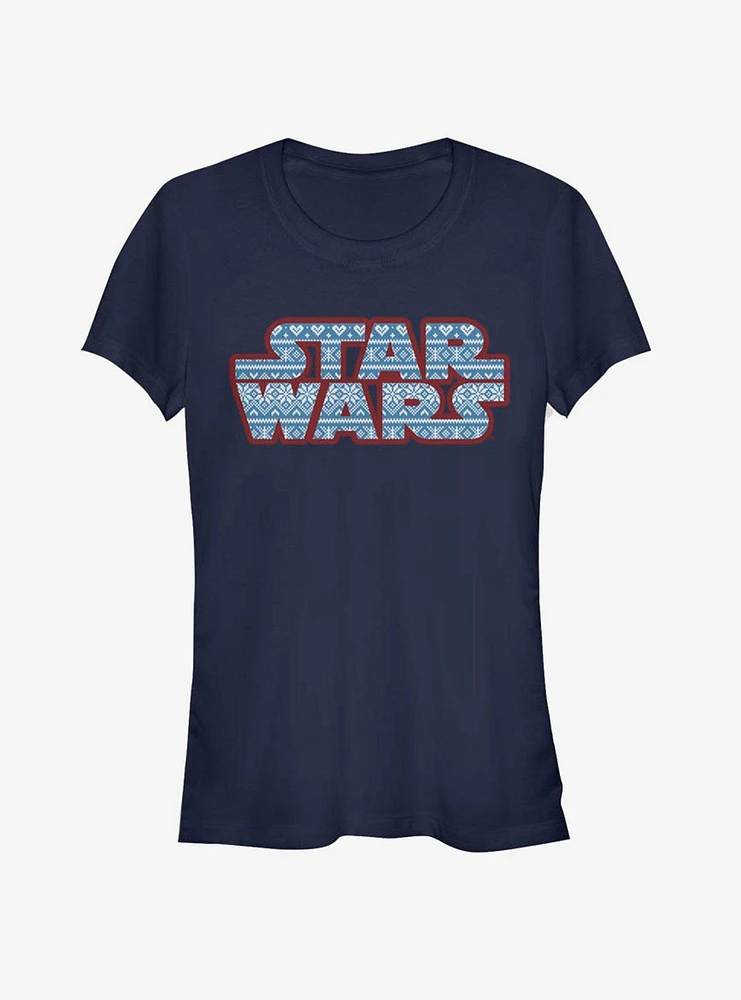 Star Wars Fairisle Logo Girls T-Shirt