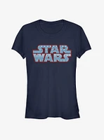 Star Wars Fairisle Logo Girls T-Shirt