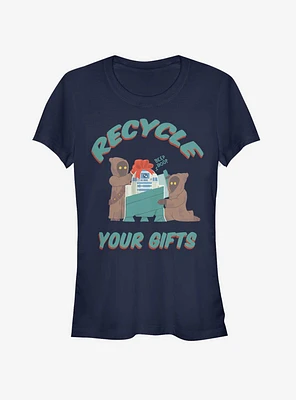 Star Wars Jawa Recycle Gifts Christmas Girls T-Shirt