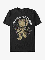 Marvel Guardins Of The Galaxy Jingle Groot T-Shirt