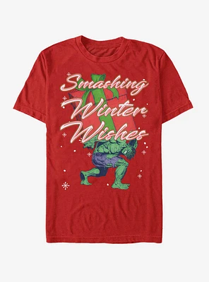 Marvel Hulk Smash Winter T-Shirt