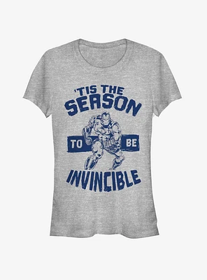 Marvel Silver Age Iron Man Invincible Season Girls T-Shirt