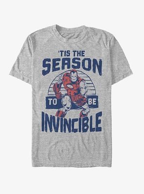 Marvel Iron Man Invincible Season Holiday T-Shirt
