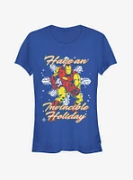 Marvel Silver Age Iron Man Incredible Holiday Girls T-Shirt