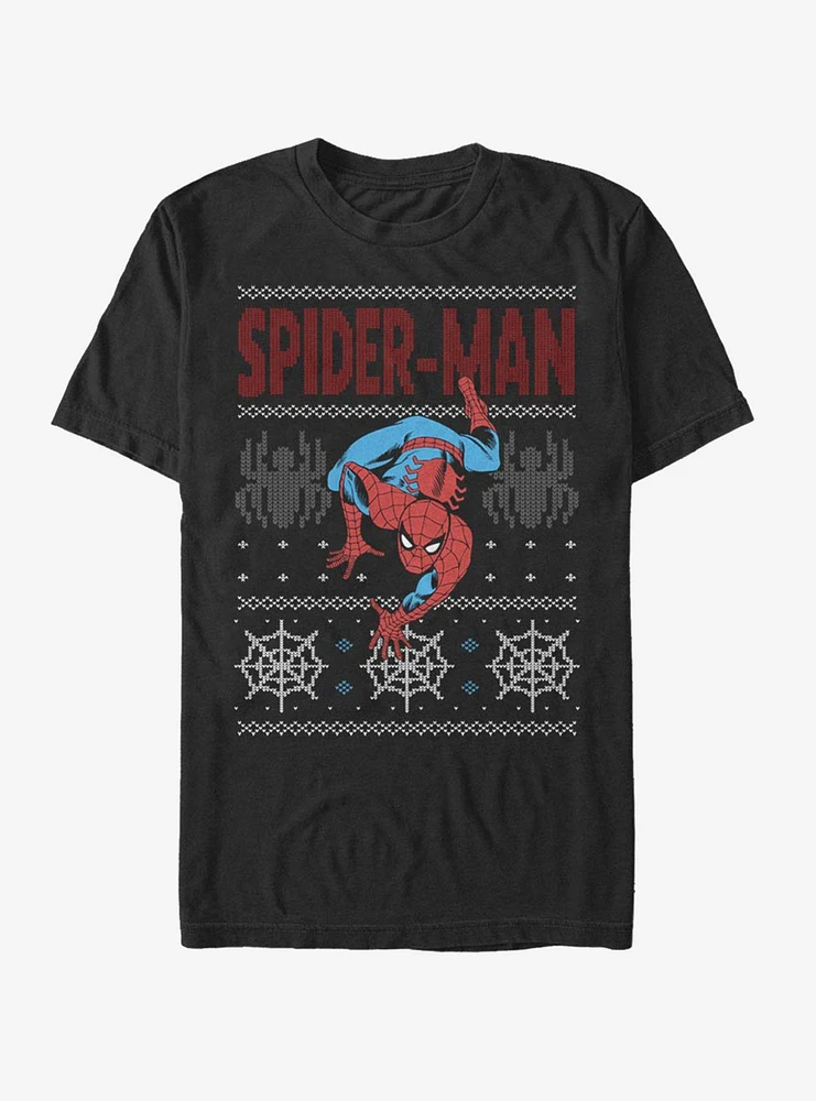 Marvel Spider-Man Ugly Spidey Christmas Sweater T-Shirt