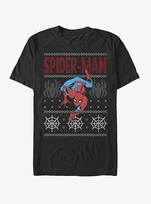 Marvel Spider-Man Ugly Spidey Christmas Sweater T-Shirt