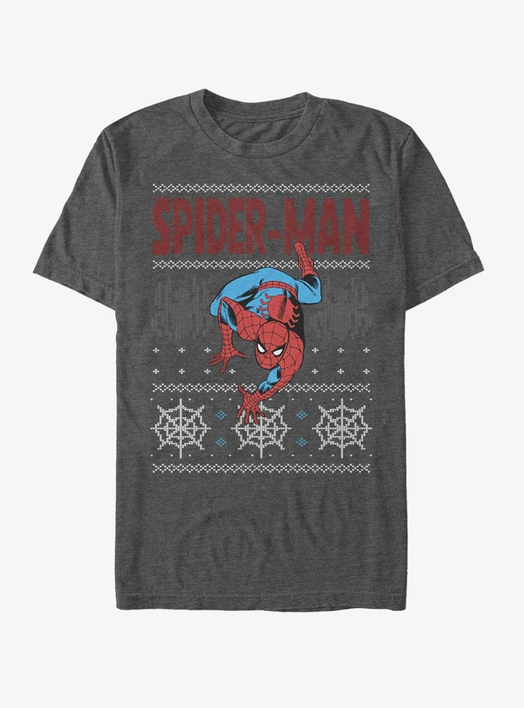 Marvel Spider-Man Ugly Spidey Christmas Sweater T-Shirt