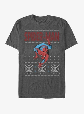 Marvel Spider-Man Ugly Spidey Christmas Sweater T-Shirt