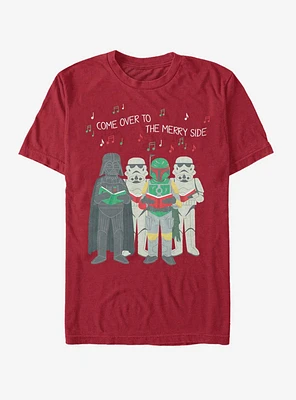 Star Wars Vader Boba Storm Troopers Carolers T-Shirt