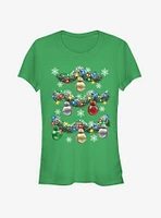 Star Wars BB-8 Ornaments Christmas Tree Girls T-Shirt