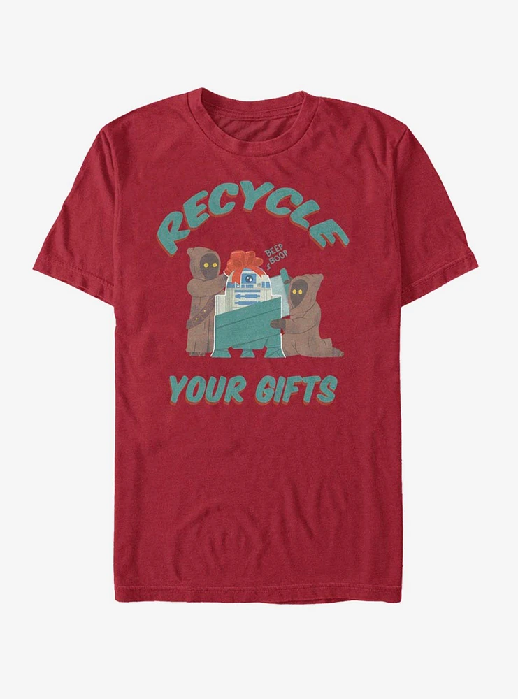 Star Wars Jawa Recycle Gifts Christmas T-Shirt