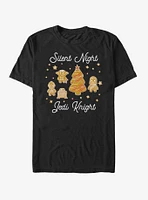 Star Wars Silent Night Jedi Knight Gingerbread T-Shirt