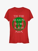 Star Wars Jedi Mum Christmas Girls T-Shirt