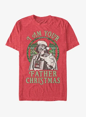 Star Wars Santa Vader I Am Your Father Christmas T-Shirt