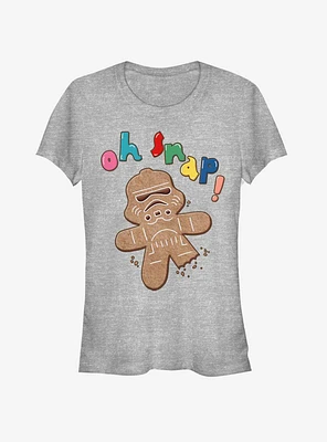 Star Wars Storm Trooper Gingerbread Gingersnap Girls T-Shirt