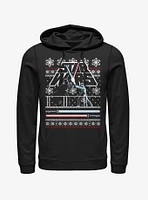 Star Wars Vader Luke Face Off Ugly Christmas Hoodie