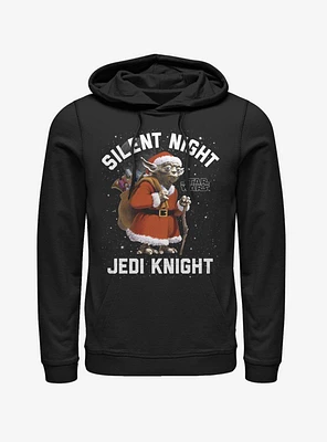 Star Wars Santa Yoda Silent Jedi Knight Hoodie