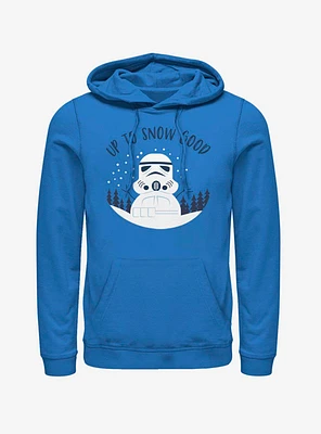 Star Wars Storm Trooper Snowman Up To Snow Good Hoodie