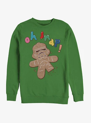 Star Wars Storm Trooper Gingerbread Gingersnap Crew Sweatshirt