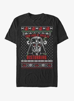 Star Wars Vader Lack of Cheer Ugly Christmas T-Shirt