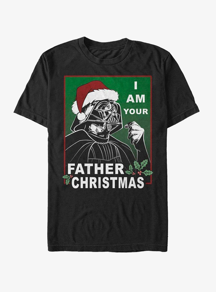 Star Wars Santa Vader Father Christmas T-Shirt