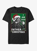 Star Wars Santa Vader Father Christmas T-Shirt