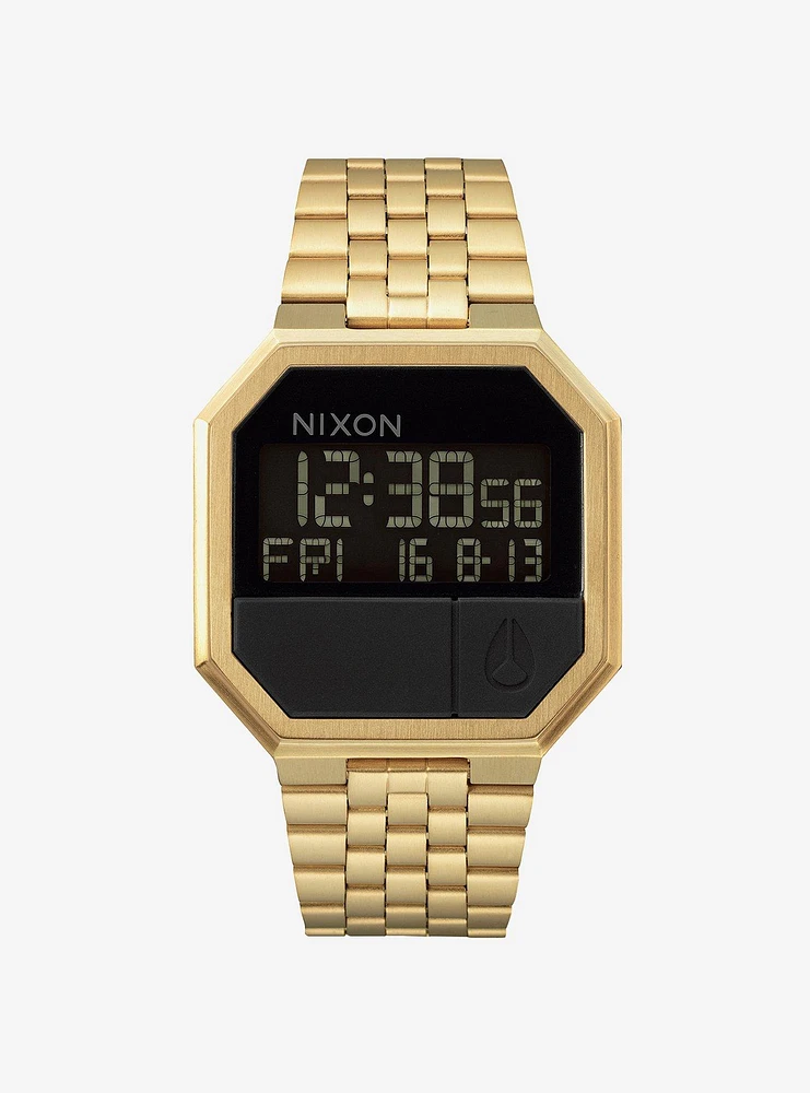 Nixon Re-Run All Gold Watch