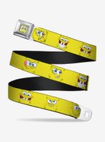 Spongebob Squarepants Expressions Youth Seatbelt Belt