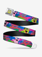 Spongebob Squarepants Nerd Spongebob Patrick Starfish Running Jumpin Jellyfish Youth Seatbelt Belt