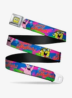 Spongebob Squarepants Nerd Spongebob Patrick Starfish Running Jumpin Jellyfish Youth Seatbelt Belt