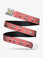 Spongebob Squarepants Patrick Starfish Expressions Youth Seatbelt Belt