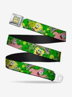 Spongebob Squarepants Patrick Starfish St Patricks Day Poses Youth Seatbelt Belt
