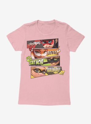 Miraculous: Tales Of Ladybug And Cat Noir Group Womens T-Shirt