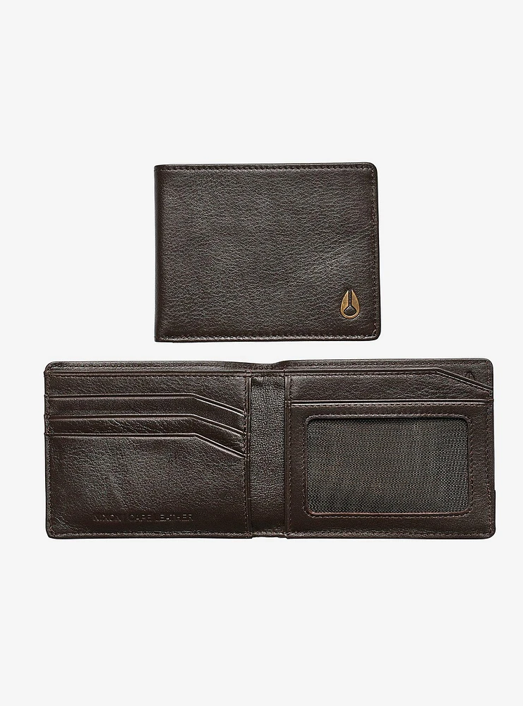 Nixon Cape Leather Brown Wallet