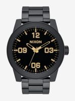 Nixon Corporal Ss Matte Black Gold Watch