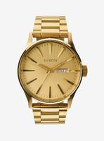 Nixon Sentry Ss All Gold Watch