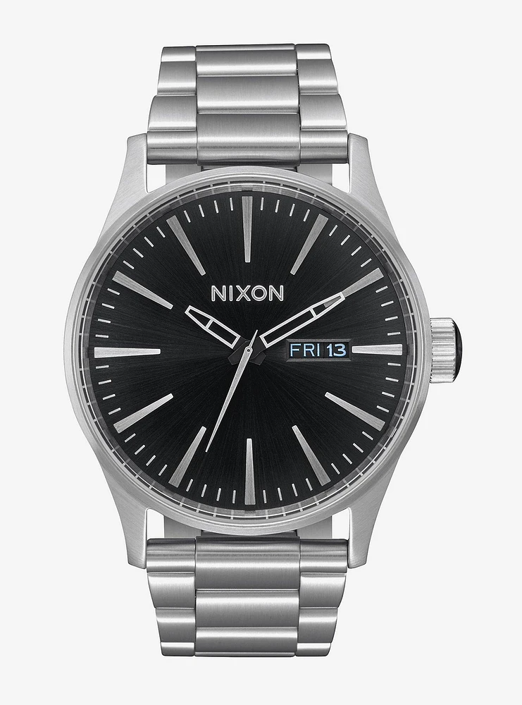 Nixon Sentry Ss Black Sunray Watch