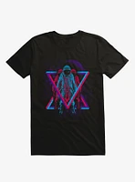 Astronomical Triangle Space Black T-Shirt