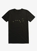 Family Star Constellation Black T-Shirt