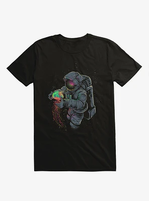 Jellyspace Astronaut Black T-Shirt