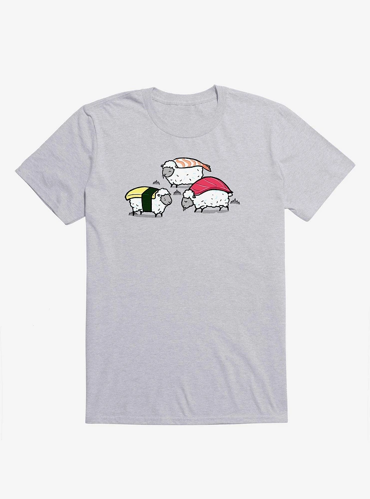 Susheep! Sushi Sheep Sport Grey T-Shirt