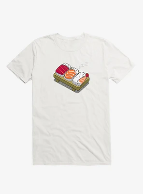 Sleeping Sushi White T-Shirt