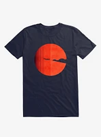 The Long Goodbye Plane Navy Blue T-Shirt